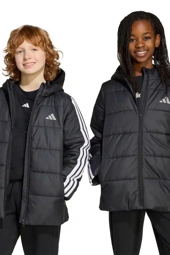 adidas Детско яке в черно JL7402