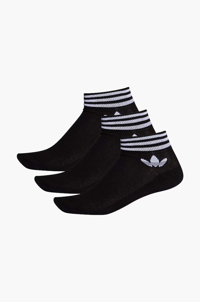 adidas Originals Чорапи (3 броя) 3-pack в черно EE1151