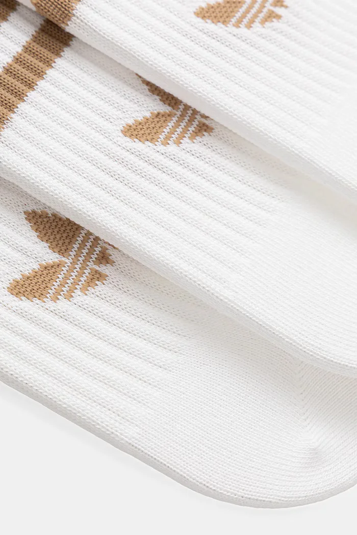 adidas Originals Чорапи 3-Stripes (3 чифта) в бяло JV7407