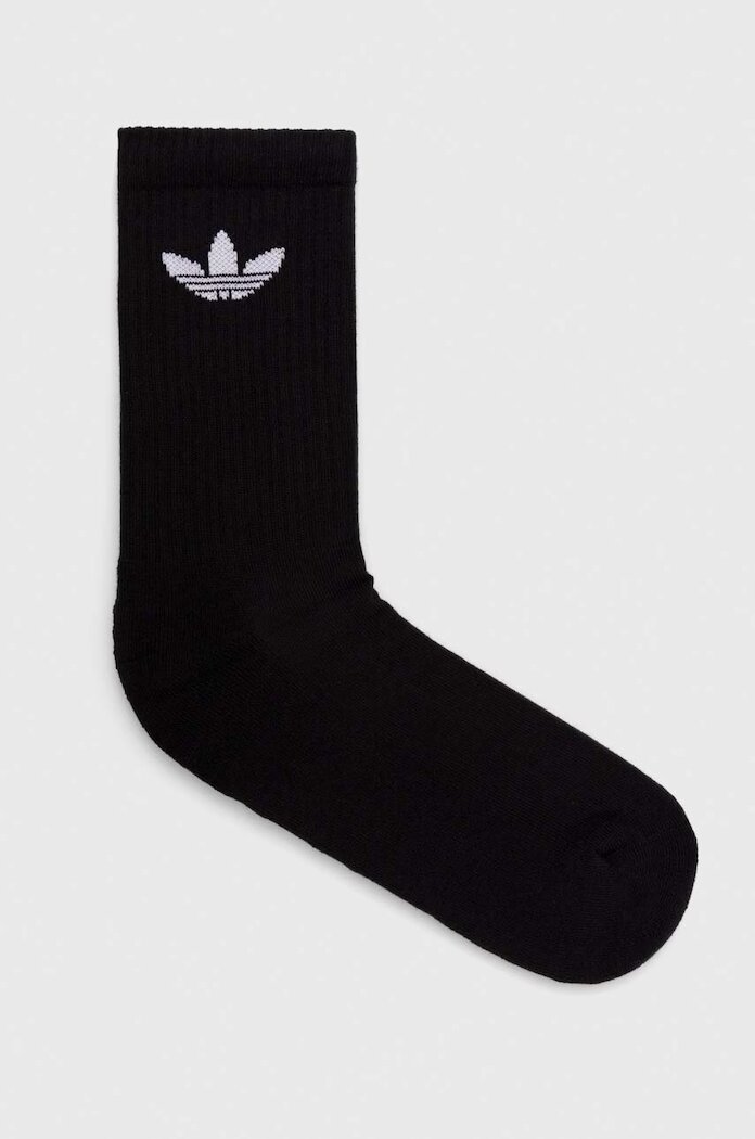 adidas Originals Чорапи (6 броя) 6-pack в черно IJ5618