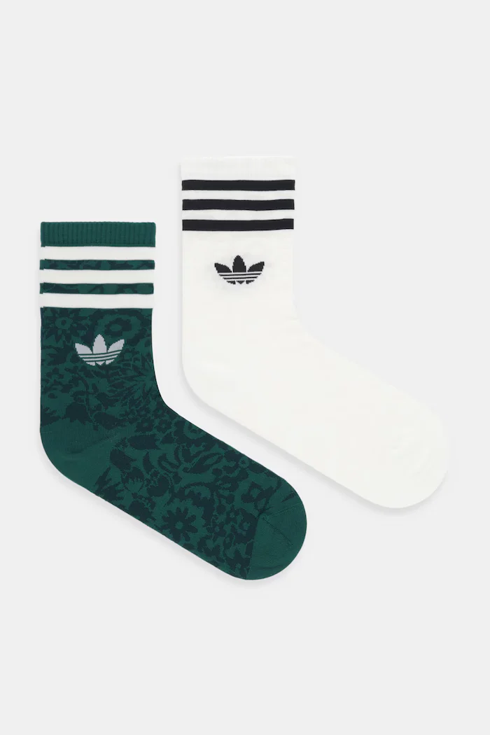 adidas Originals Чорапи Liberty (2 чифта) в зелено JV7853