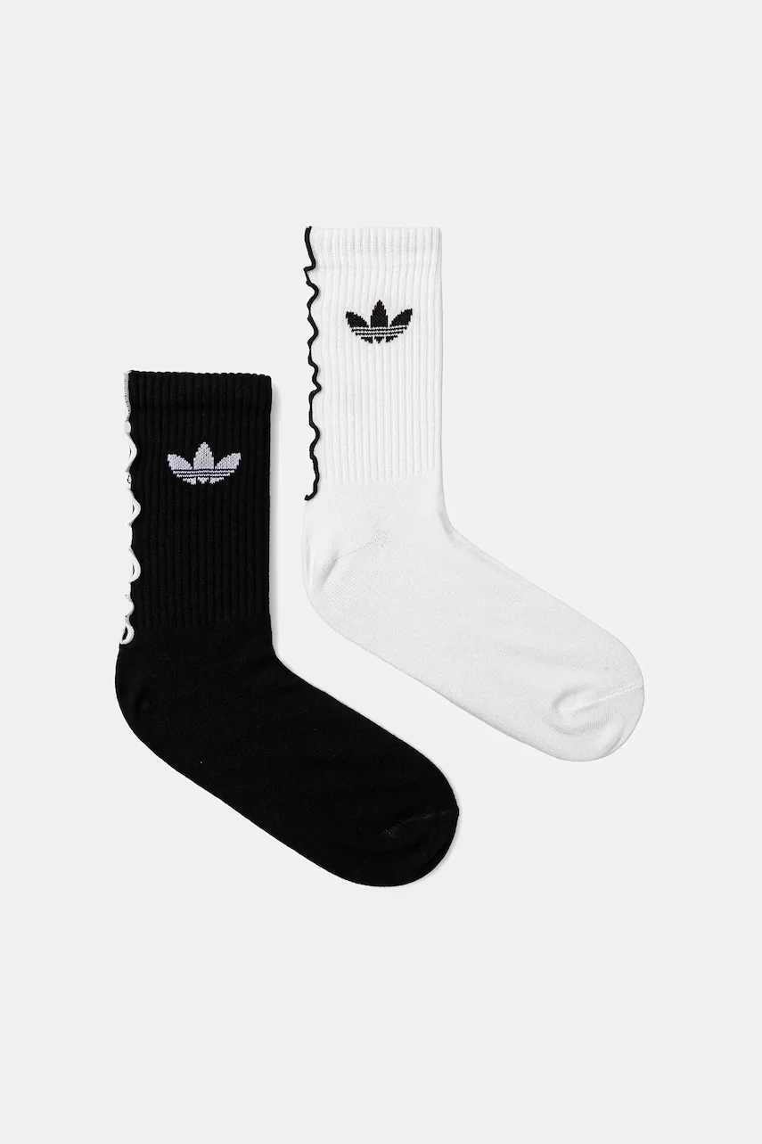 adidas Originals Чорапи Ruffle Crew (2 чифта)