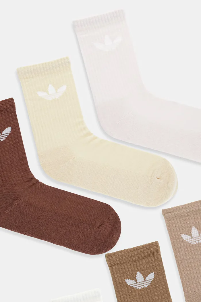 adidas Originals Чорапи Tr Crew S (6 чифта) в бежово JY2678