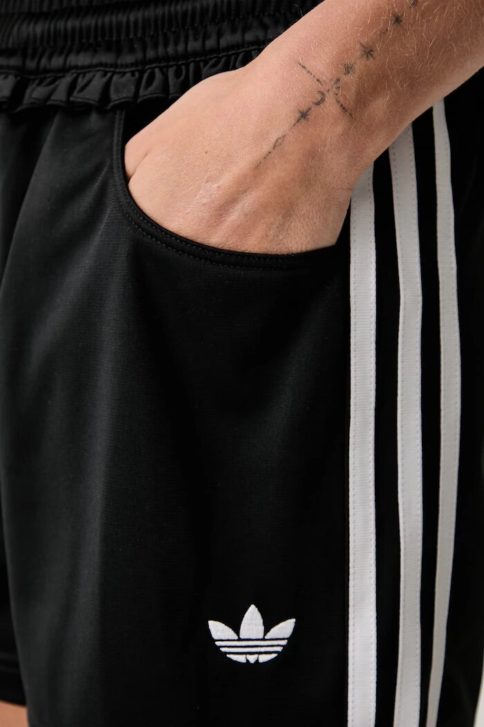adidas Originals дамски Pleated Spacer черни със стандартна талия LG4323