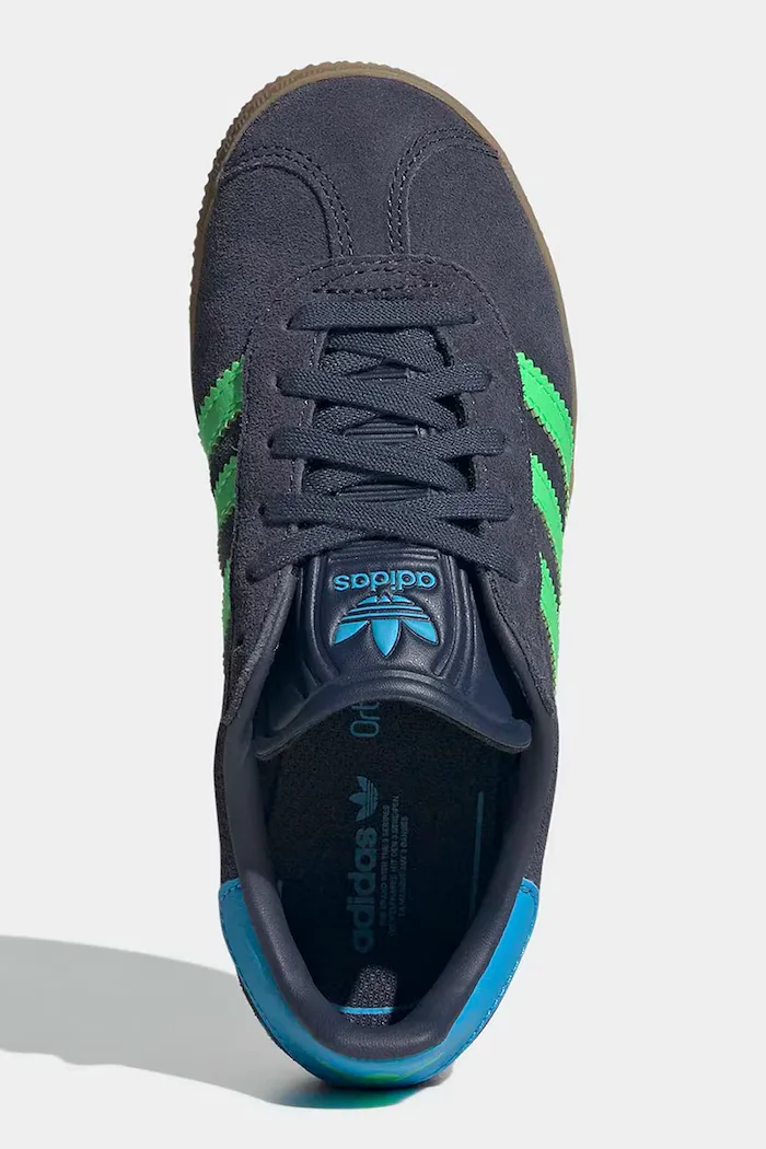 adidas Originals Детски велурени маратонки GAZELLE в сиво IH6471