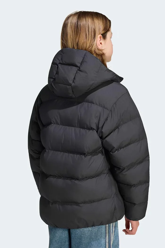 adidas Originals капитонирано яке за деца черно KS1722