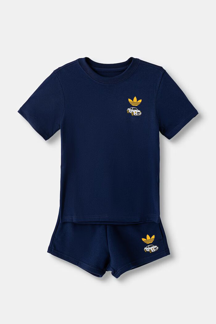 adidas Originals комплект за деца от памук черен LH4726