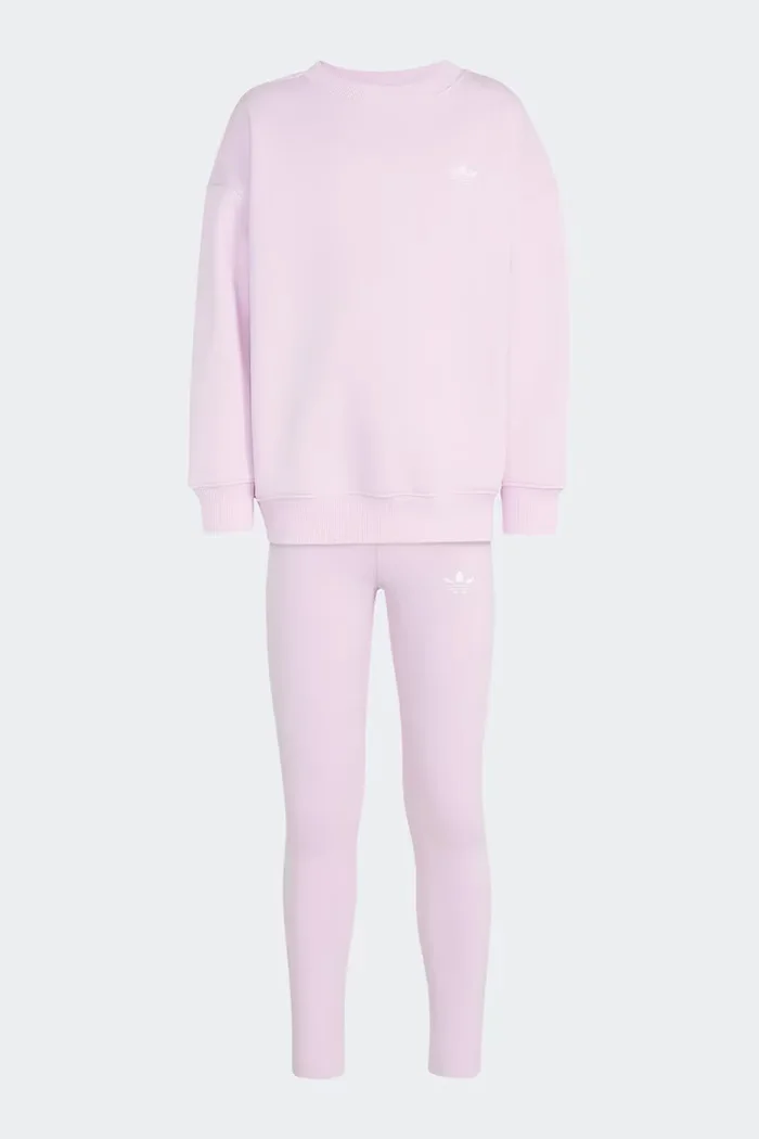 adidas Originals комплект за деца с памук розов KS1285