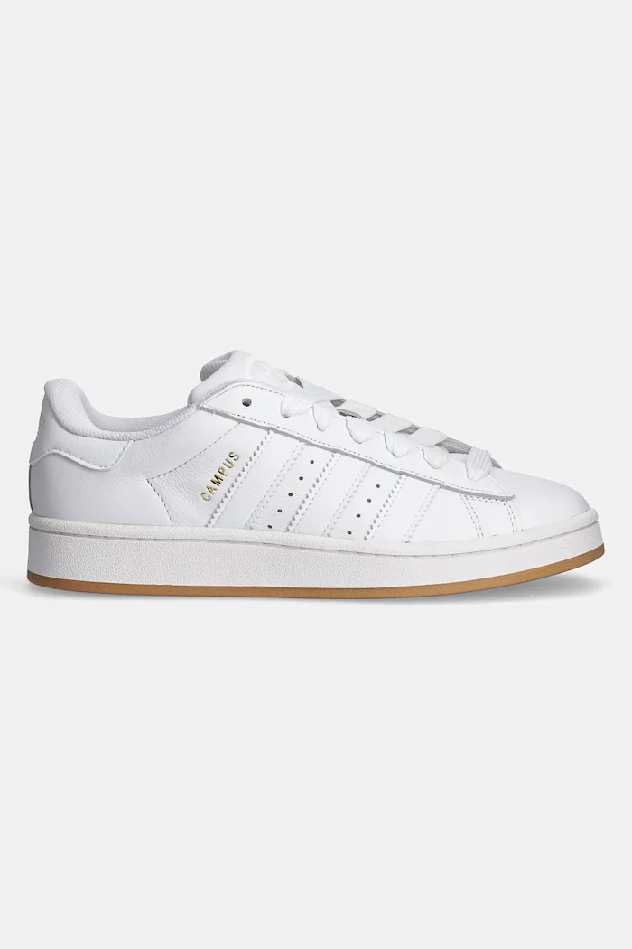 adidas Originals Кожени маратонки Campus 00s в бяло JP9996
