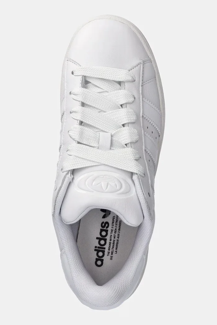 adidas Originals Кожени маратонки Campus 00s в бяло JP9996