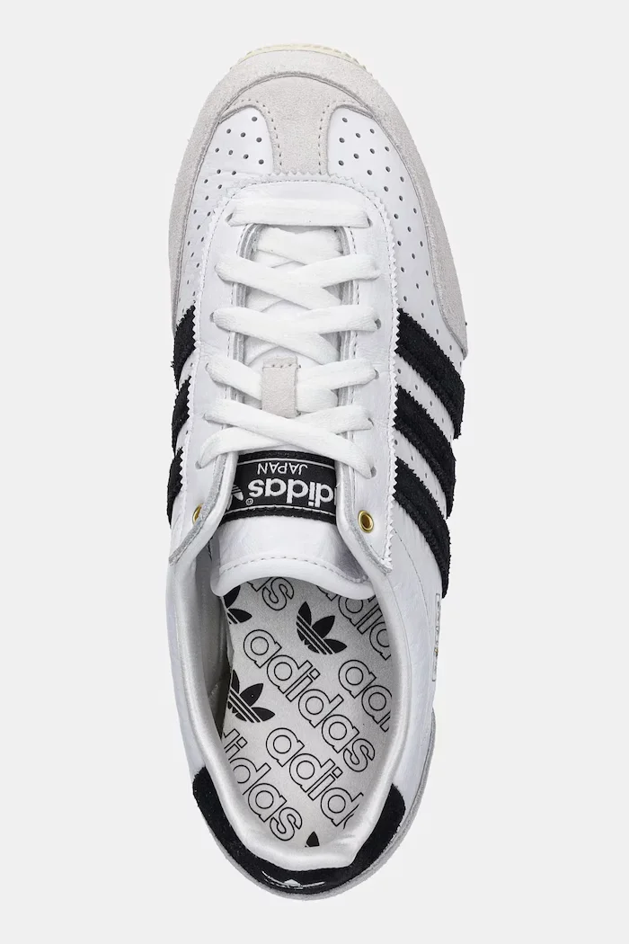 adidas Originals Кожени маратонки Japan W в бяло IH5489