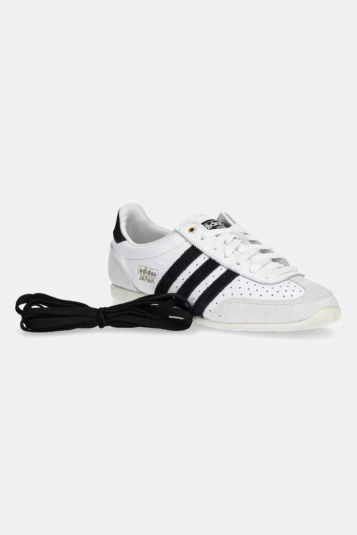 adidas Originals Кожени маратонки Japan W в бяло IH5489