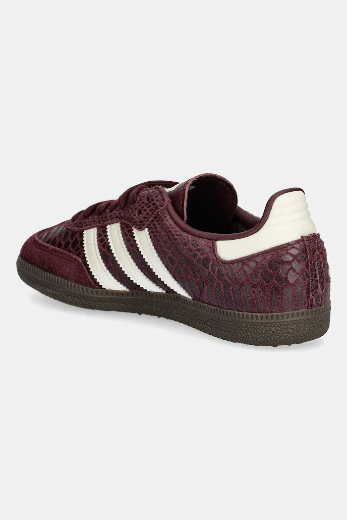 adidas Originals Кожени маратонки Samba Og в бордо IH3979