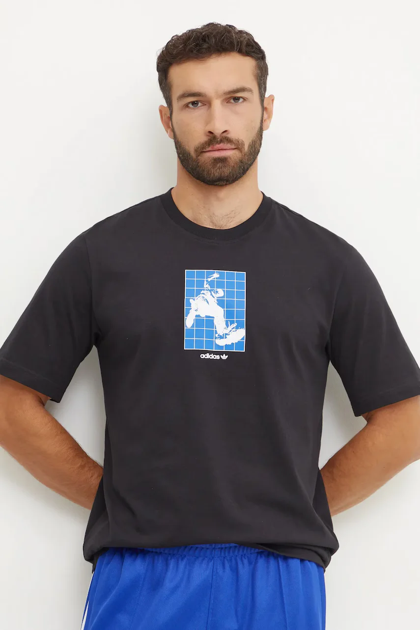 adidas Originals Памучна тениска GRFX Tee