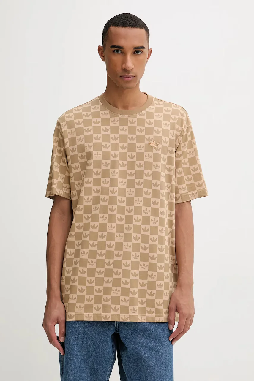 adidas Originals Памучна тениска Mg Lo Ss T