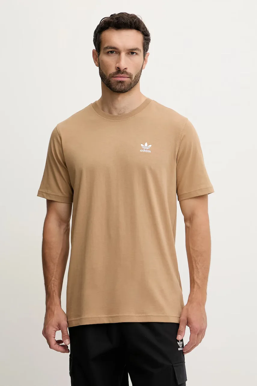 adidas Originals Памучна тениска Trefoil Essential