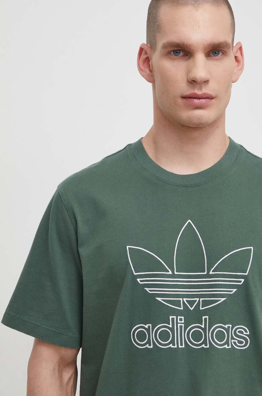 adidas Originals Памучна тениска Trefoil Tee