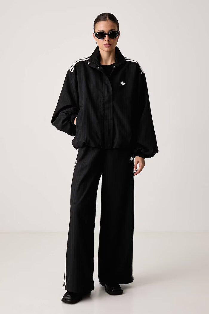 adidas Originals панталон дамски Advanced Archive черен с висока талия LG4077