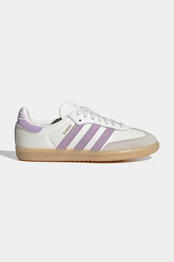 adidas Originals SAMBA OG маратонки за деца кожени бели KI4172