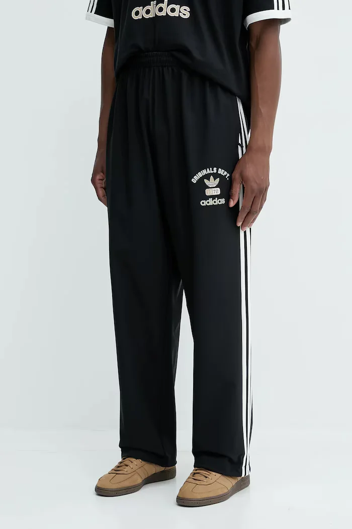 adidas Originals Спортен панталон OG Dept Tp мъжки в черно с принт KD6253
