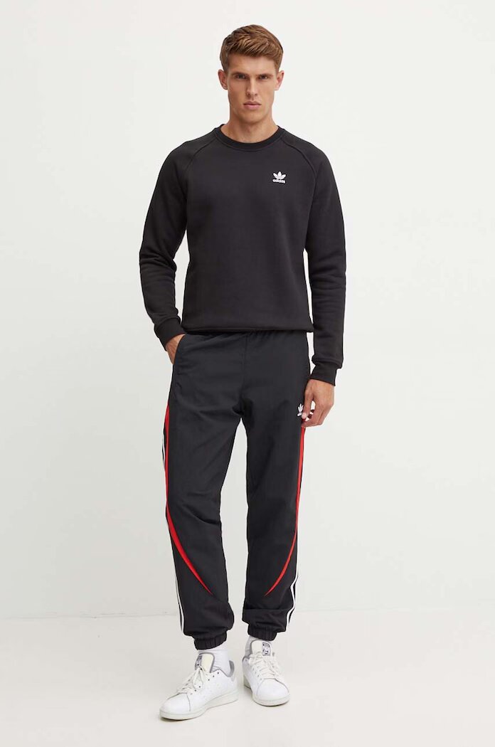 adidas Originals Суичър Essential в черно с изчистен дизайн IY4932