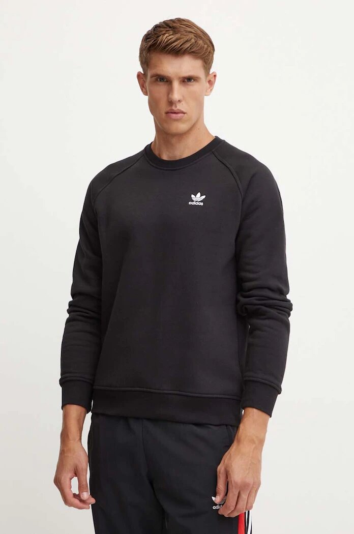 adidas Originals Суичър Essential в черно с изчистен дизайн IY4932