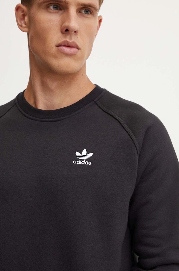 adidas Originals Суичър Essential в черно с изчистен дизайн IY4932