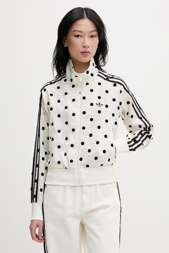 adidas Originals суичър с цип дамски бежов KV1165