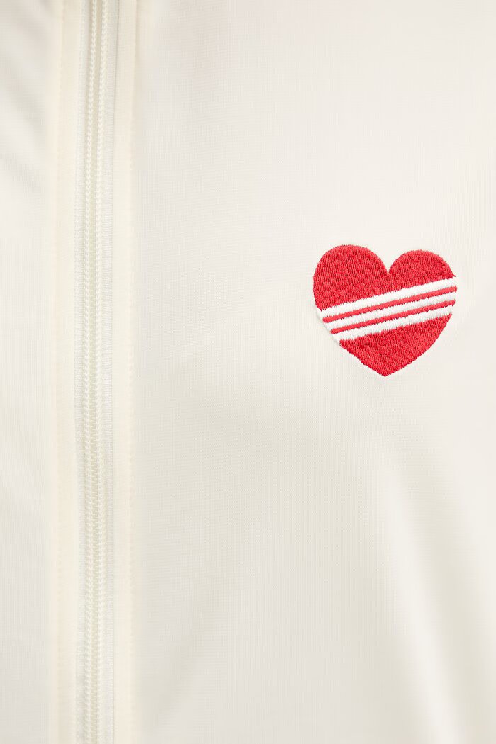 adidas Originals суичър с цип женски бежов KQ8075