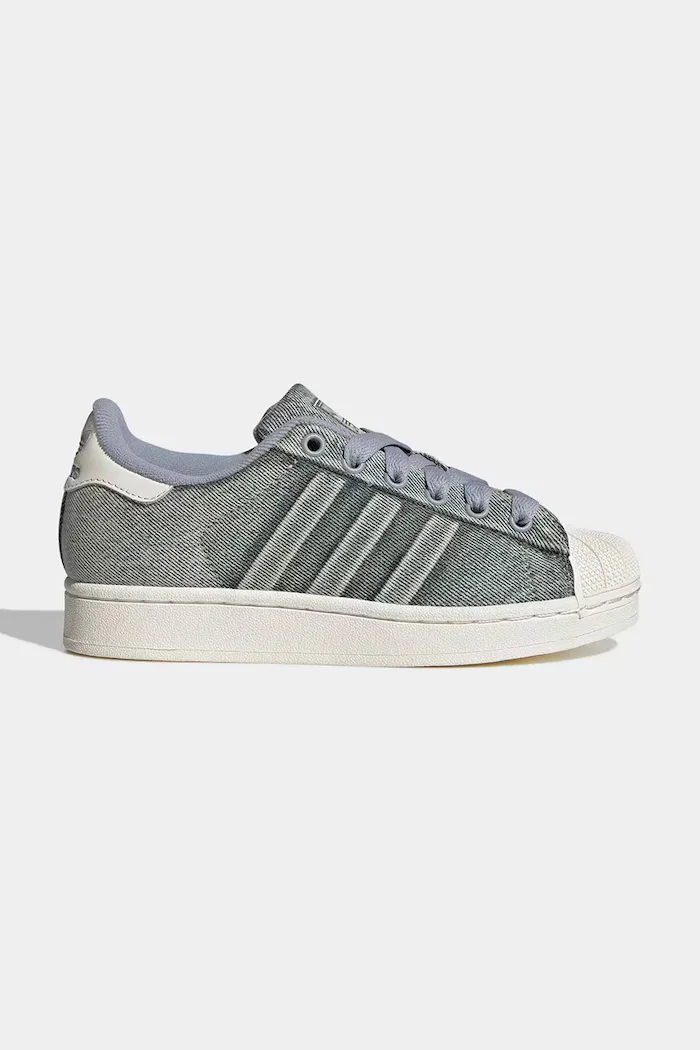 adidas Originals SUPERSTAR II маратонки за деца от кожа сини JP9441