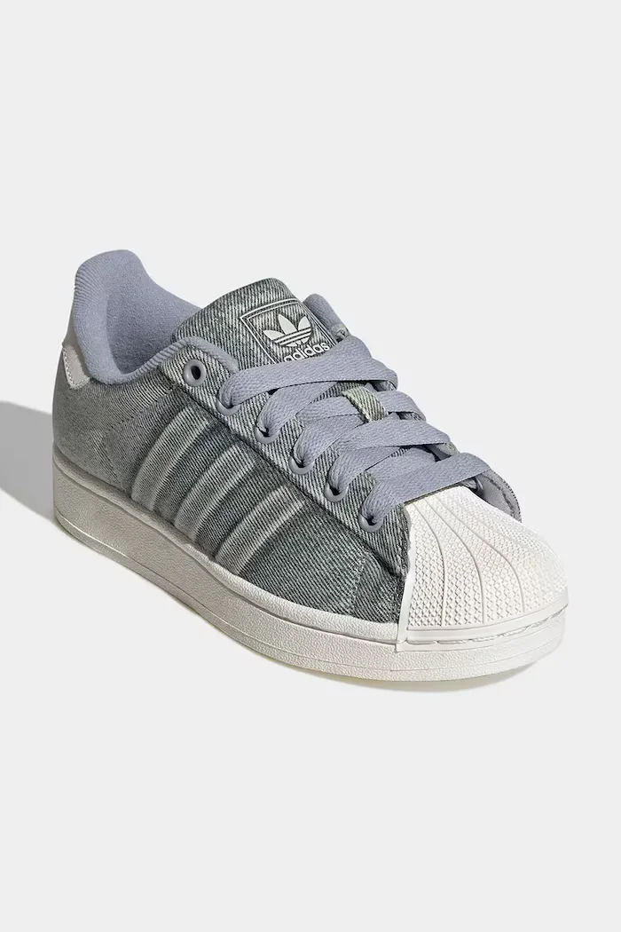 adidas Originals SUPERSTAR II маратонки за деца от кожа сини JP9441