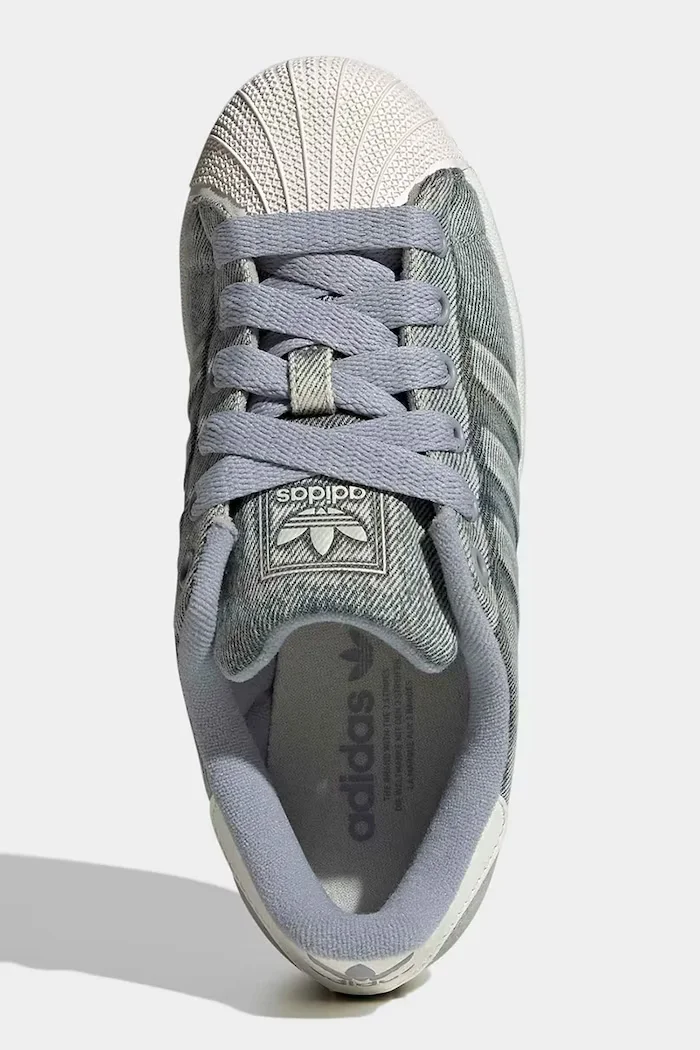 adidas Originals SUPERSTAR II маратонки за деца от кожа сини JP9441