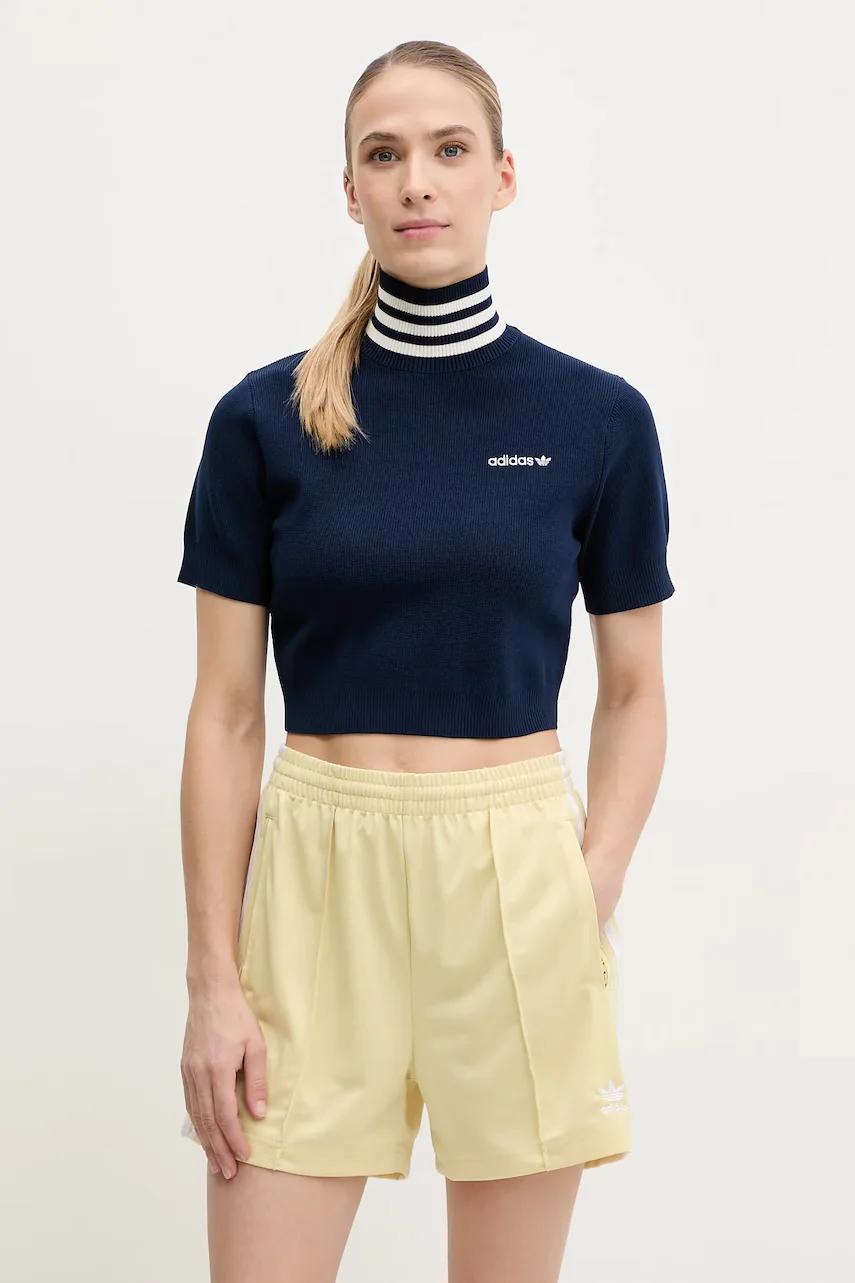 adidas Originals Тениска CROP TURTLENECK