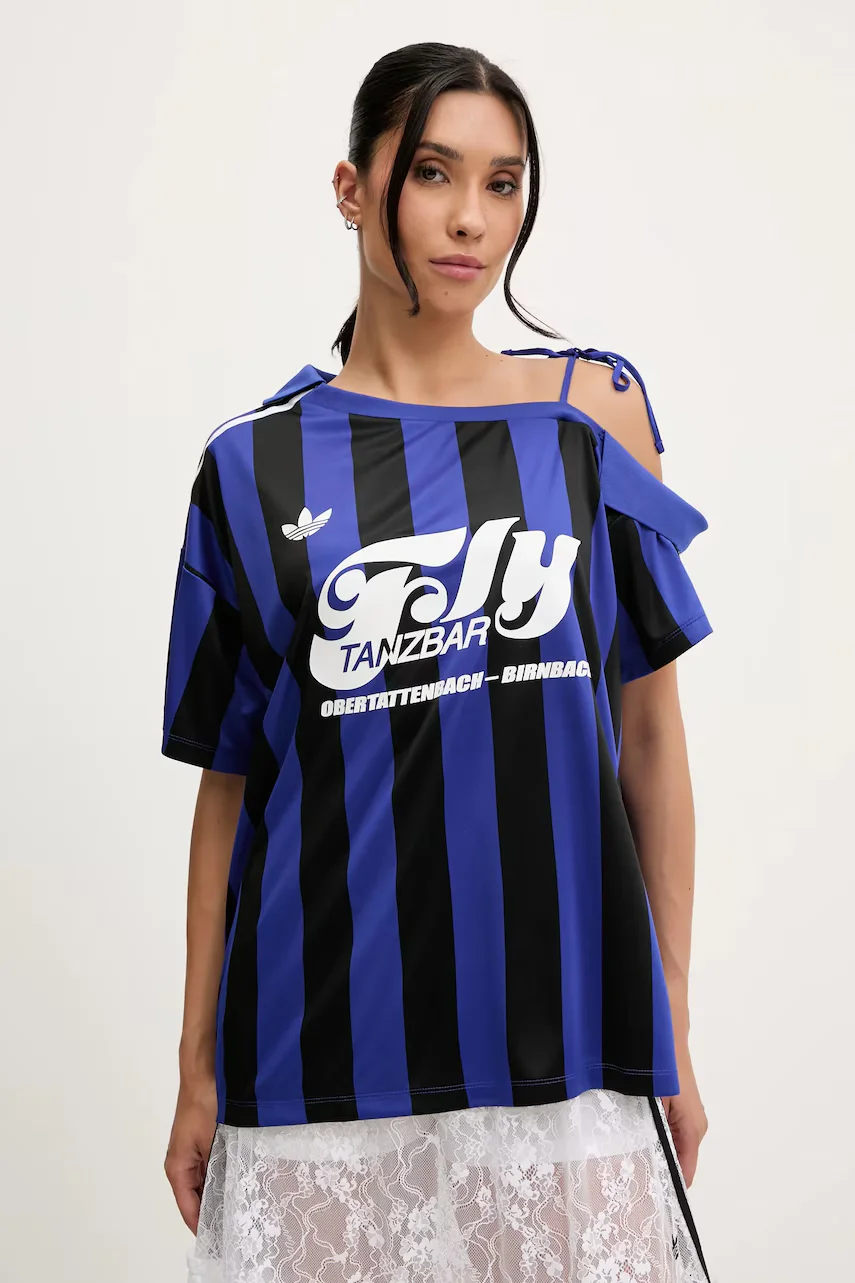adidas Originals Тениска с яка Jersey