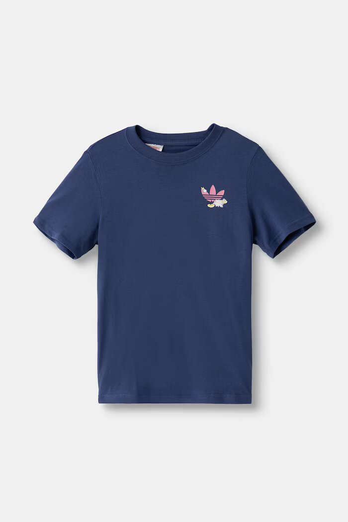 adidas Originals тениска за деца от памук тъмносиня LH4736