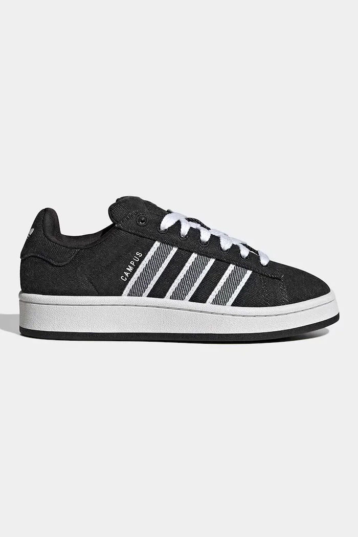 adidas Originals Велурени маратонки CAMPUS 00s в черно JQ2043