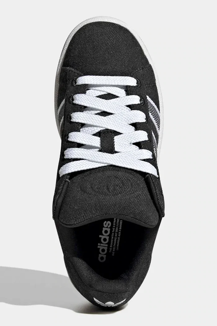 adidas Originals Велурени маратонки CAMPUS 00s в черно JQ2043