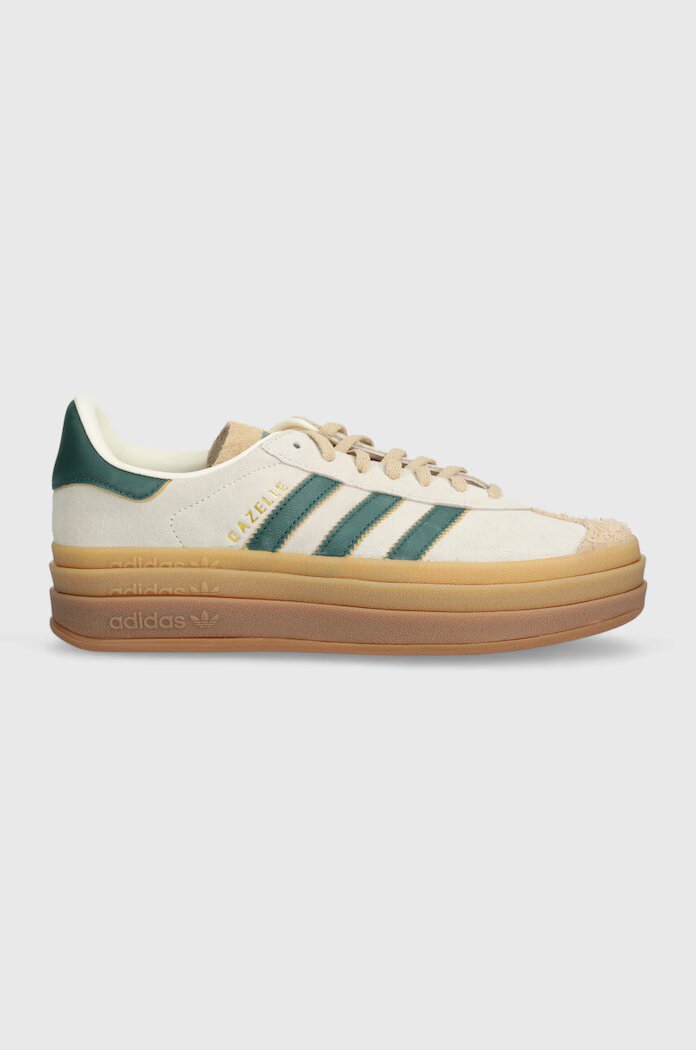adidas Originals Велурени маратонки Gazelle Bold в бежово ID7056