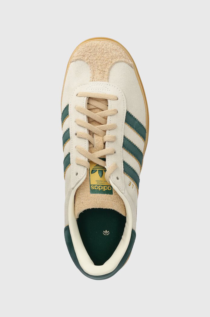 adidas Originals Велурени маратонки Gazelle Bold в бежово ID7056
