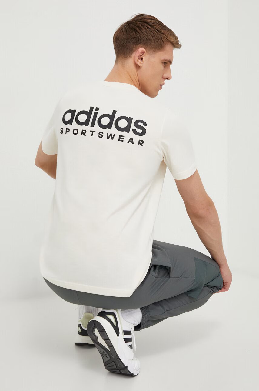 adidas Памучна тениска