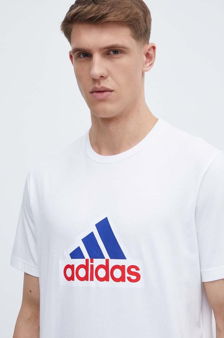 adidas Памучна тениска