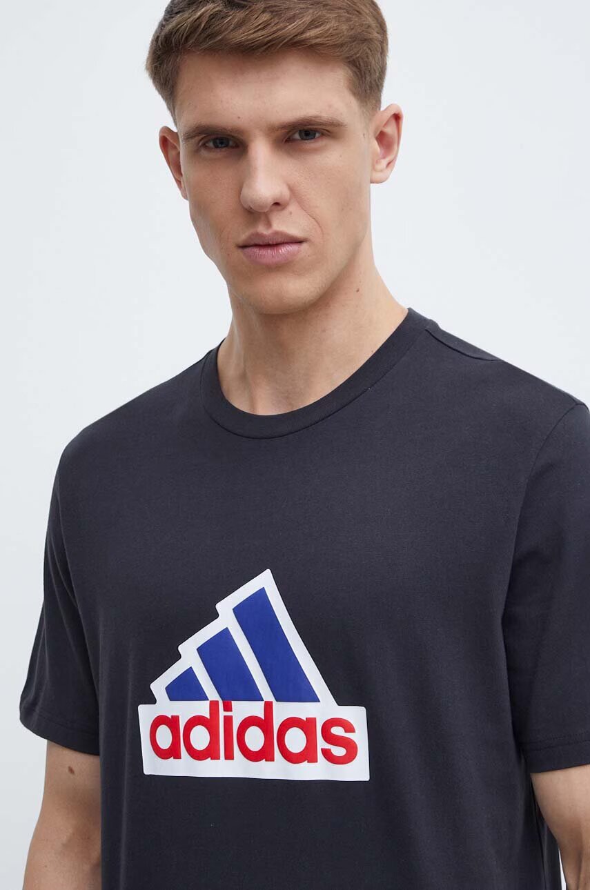 adidas Памучна тениска