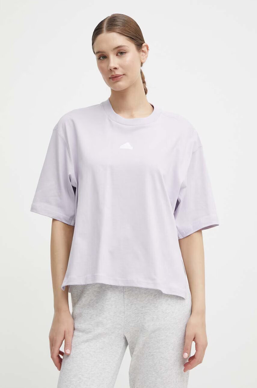adidas Памучна тениска