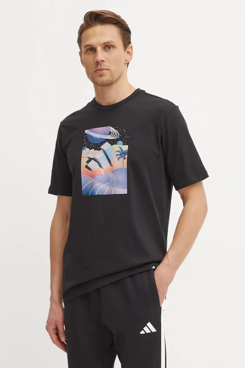 adidas Памучна тениска M ALL DAY I TEE