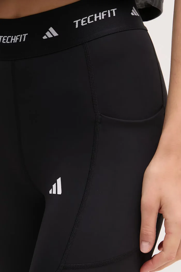 adidas Performance Клин за трениране Techfit в черно с принт IT2282