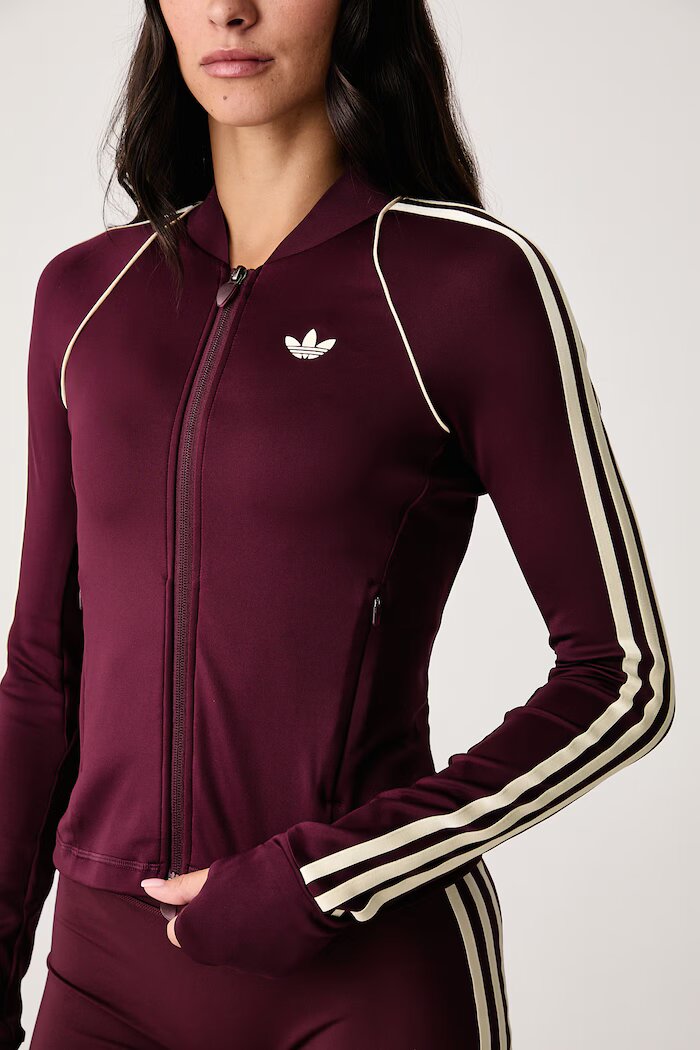 adidas Performance суичър за трениране дамски Originals Sport бордо KT7027