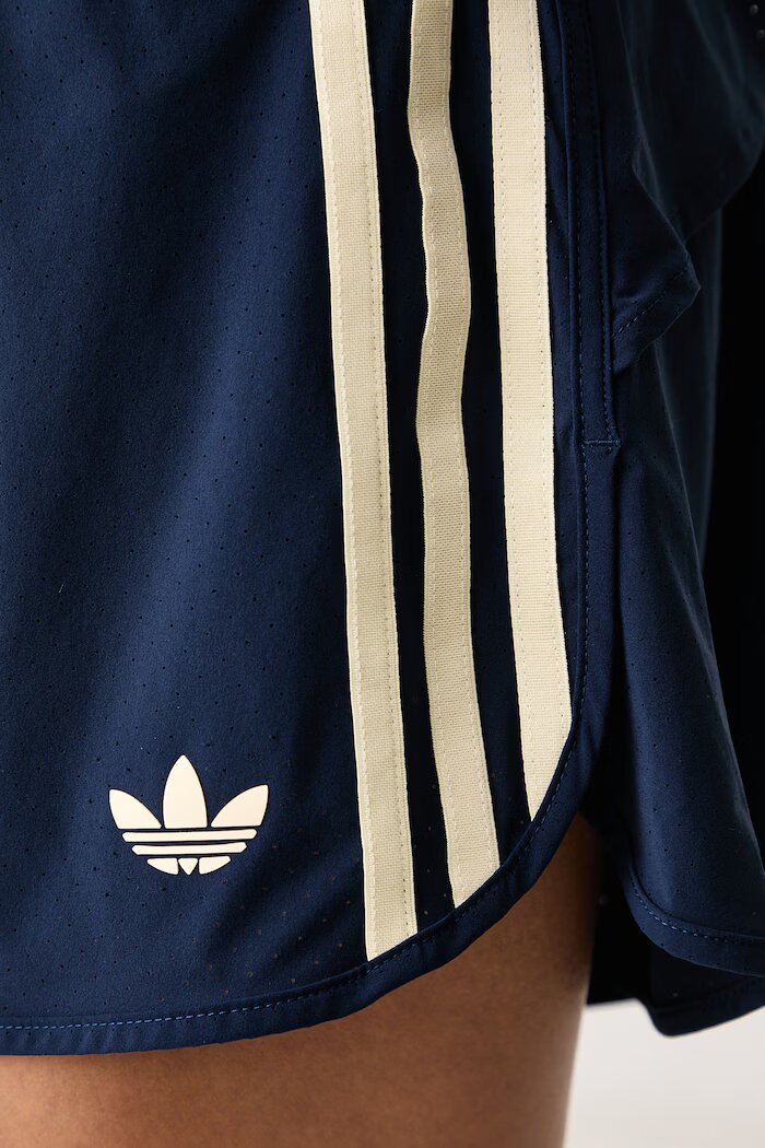 adidas Performance туристически къс панталон дамски Originals Sport тъмносин със стандартна талия KT7038