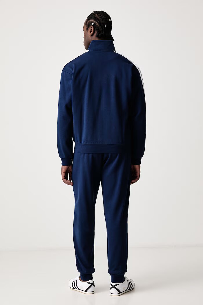 adidas спортен комплект анцуг мъжки с памук Three Stripes син KY2283