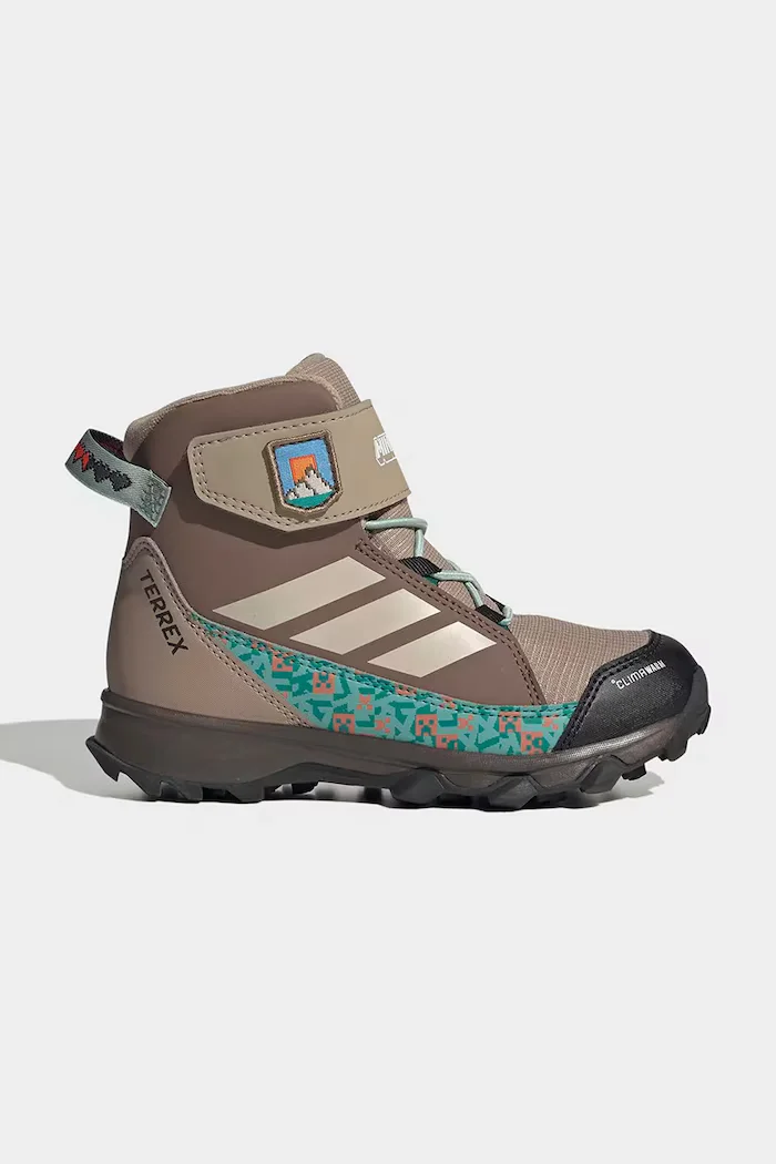 adidas TERREX обувки зимни обувки за деца MINECRAFT бежови KJ6490