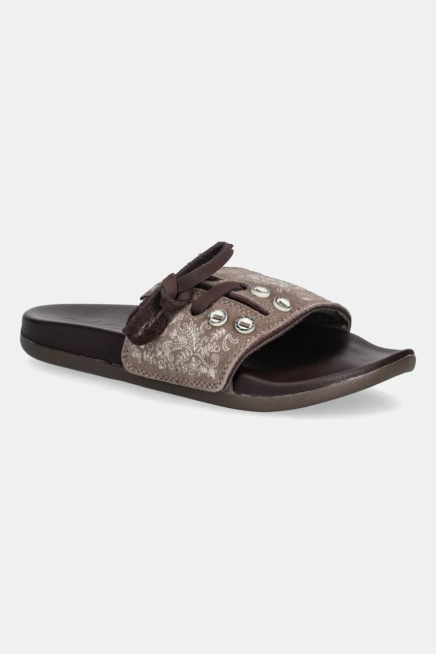 adidas Велурени чехли Adilette Comfort